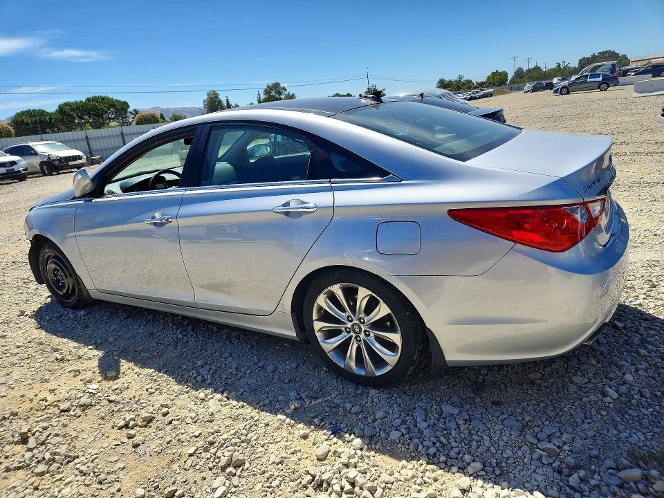 2012 Hyundai Sonata VIN 5NPEC4AB5CH392730 COPART salvage auction — FRONT END, Ca - Salvage Certificate, sold $1,000 on 2026-07-07 (photo 2)
