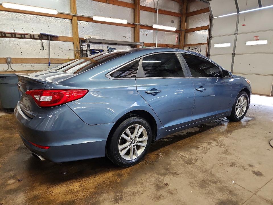 2016 Hyundai Sonata VIN 5NPE24AFXGH301849 COPART salvage auction — FRONT END, Il - Salvage Certificate, sold $975 on 2026-07-27 (photo 3)