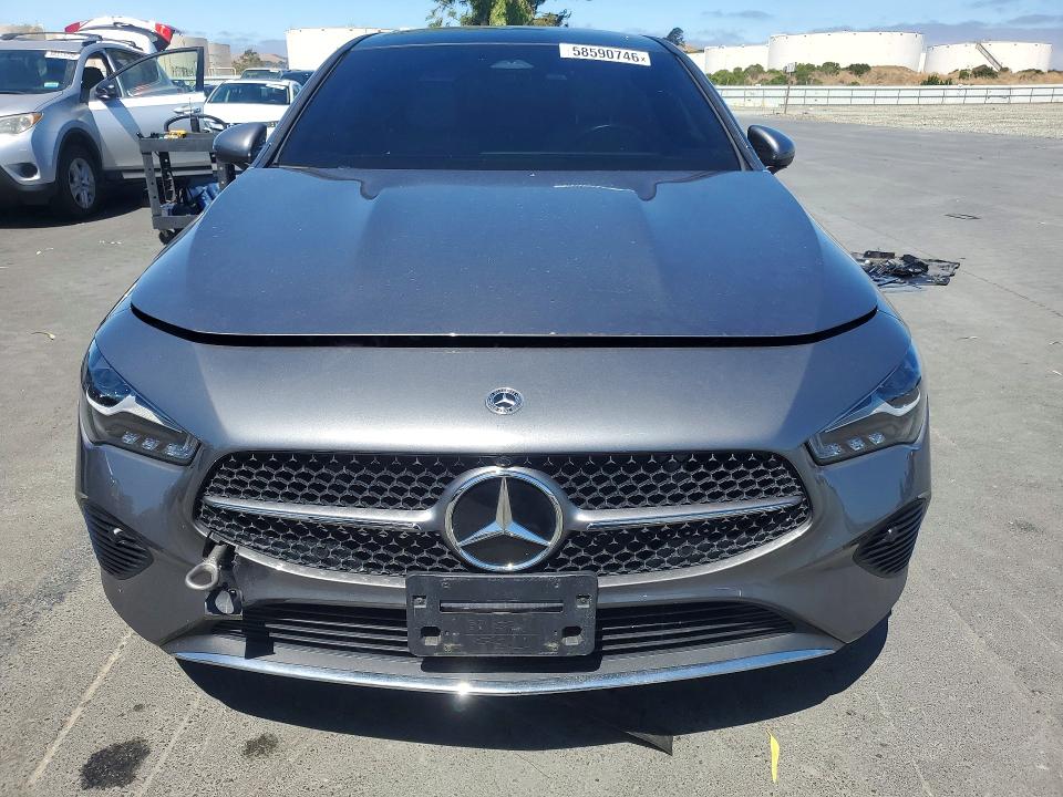 2024 Mercedes-benz Cla-klasse VIN W1K5J4GB3RN468280 COPART salvage auction — MECHANICAL, Ca - Salvage Certificate, sold $16,900 on 2026-08-10 (photo 5)