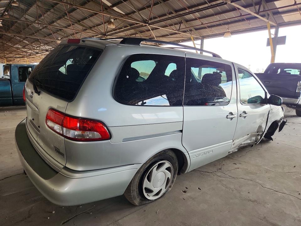 2003 Toyota Sienna VIN 4T3ZF13C83U520514 COPART salvage auction — FRONT END, Az - Certificate Of Title, sold $475 on 2026-08-03 (photo 3)