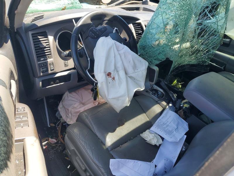 2013 Toyota Sequoia VIN 5TDKY5G1XDS047536 COPART salvage auction — ROLLOVER, CA - NON-REPAIRABLE VEHICLE CERT, sold $1,550 on 2026-07-16 (photo 8)