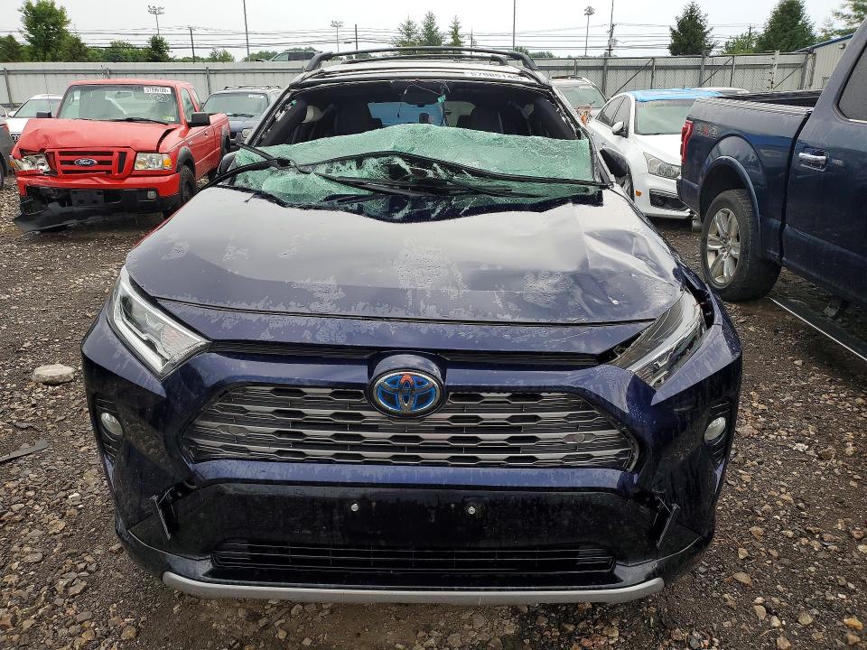 2020 Toyota VIN JTMEWRFV2LD535176 COPART salvage auction — ROLLOVER, Md - Cert Of Salvage > 75% Damage, sold $8,100 on 2026-07-13 (photo 5)
