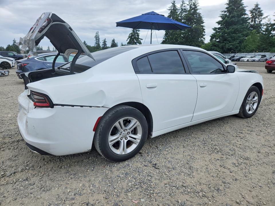 2020 Dodge Charger VIN 2C3CDXBG4LH116410 COPART salvage auction — REAR END, Wa - Bill Of Sale, sold $2,450 on 2026-07-02 (photo 3)