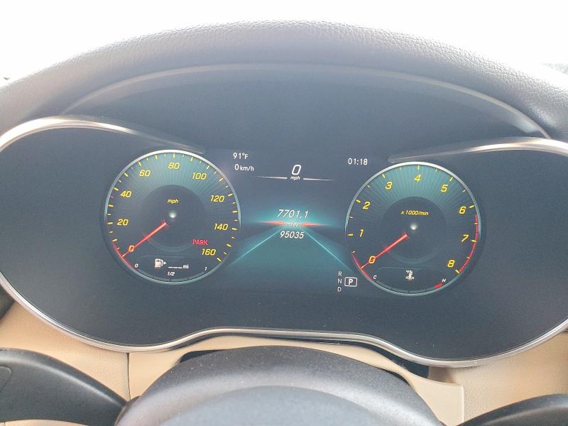 2020 Mercedes-benz VIN WDDWF8DB5LR544499 COPART salvage auction — FRONT END, Al - Cert Of Title-Salvage Title, sold $3,100 on 2026-08-04 (photo 9)