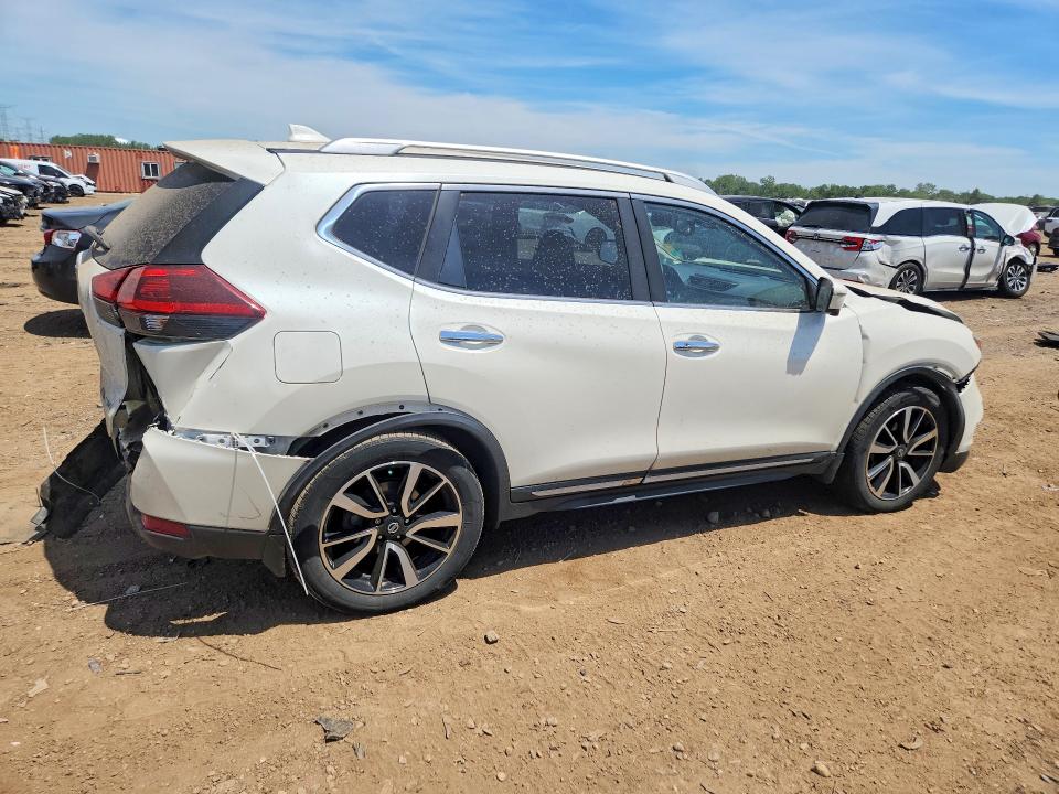 2018 Nissan Rogue VIN JN8AT2MVXJW304856 COPART salvage auction — FRONT END, Il - Salvage Certificate, sold $1,450 on 2026-07-21 (photo 3)
