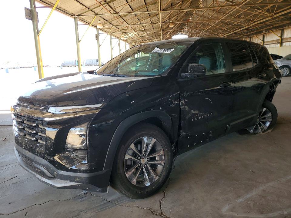 2026 Chevrolet Equinox VIN 3GNAXPEG6TL207621 COPART salvage auction — SIDE, Az - Cert Of Title - Salvage, sold $9,300 on 2026-07-29 (photo 1)