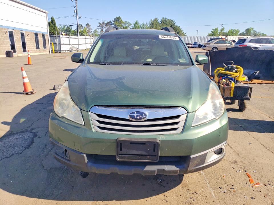 2011 Subaru Outback VIN 4S4BRBCC7B3444814 COPART salvage auction — FRONT END, CT - CERT OF TITLE-SALVAGE, sold $550 on 2026-07-02 (photo 5)