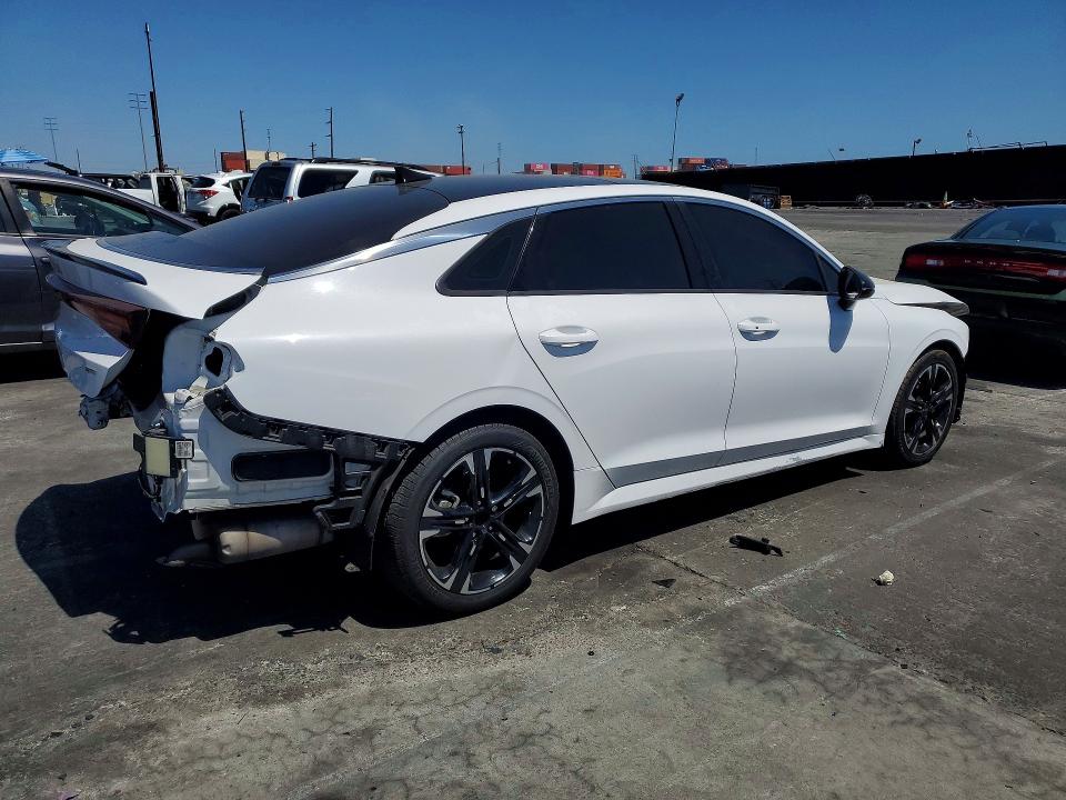 2023 Kia K5 VIN 5XXG64J28PG183922 COPART salvage auction — REAR END, Ca - Salvage Certificate, sold $4,150 on 2026-07-15 (photo 3)