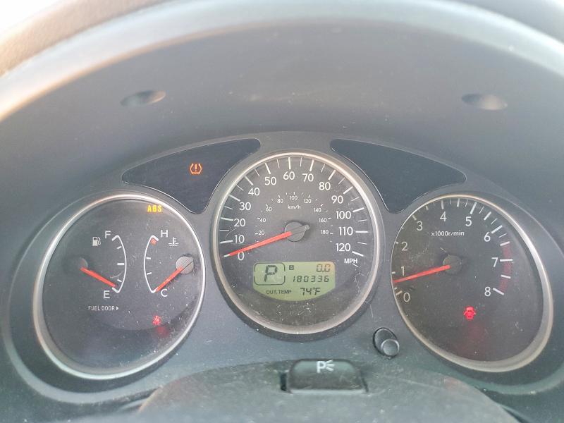 2008 Subaru Forester VIN JF1SG67648H732071 COPART salvage auction — SIDE, Oh - Cert Of Title-Salvage, sold $350 on 2026-07-24 (photo 9)