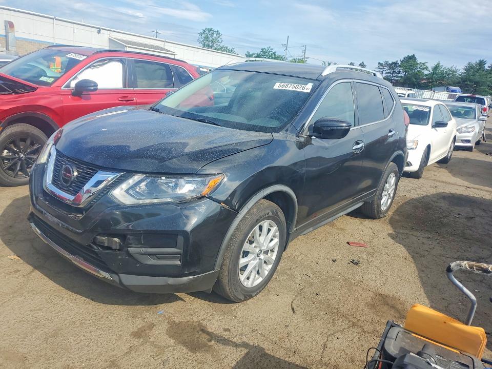 2018 Nissan Rogue VIN JN8AT2MV8JW312454 COPART salvage auction — MINOR DENT/SCRATCHES, CT - CERTIFICATE OF TITLE, sold $2,250 on 2026-07-08 (photo 1)