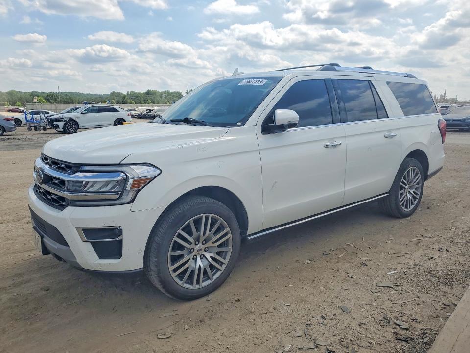 2022 Ford Expedition VIN 1FMJK2AT7NEA08590 COPART salvage auction — HAIL, Ks - Cert Of Title-Salvage, sold $16,600 on 2026-07-30 (photo 1)