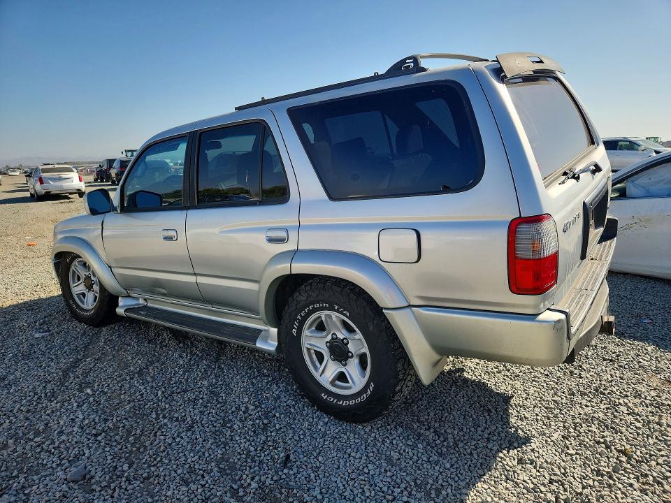 2000 Toyota 4runner VIN JT3HN86R6Y0313871 COPART salvage auction — UNDERCARRIAGE, Ca - Salvage Certificate, sold $1,850 on 2026-07-31 (photo 2)