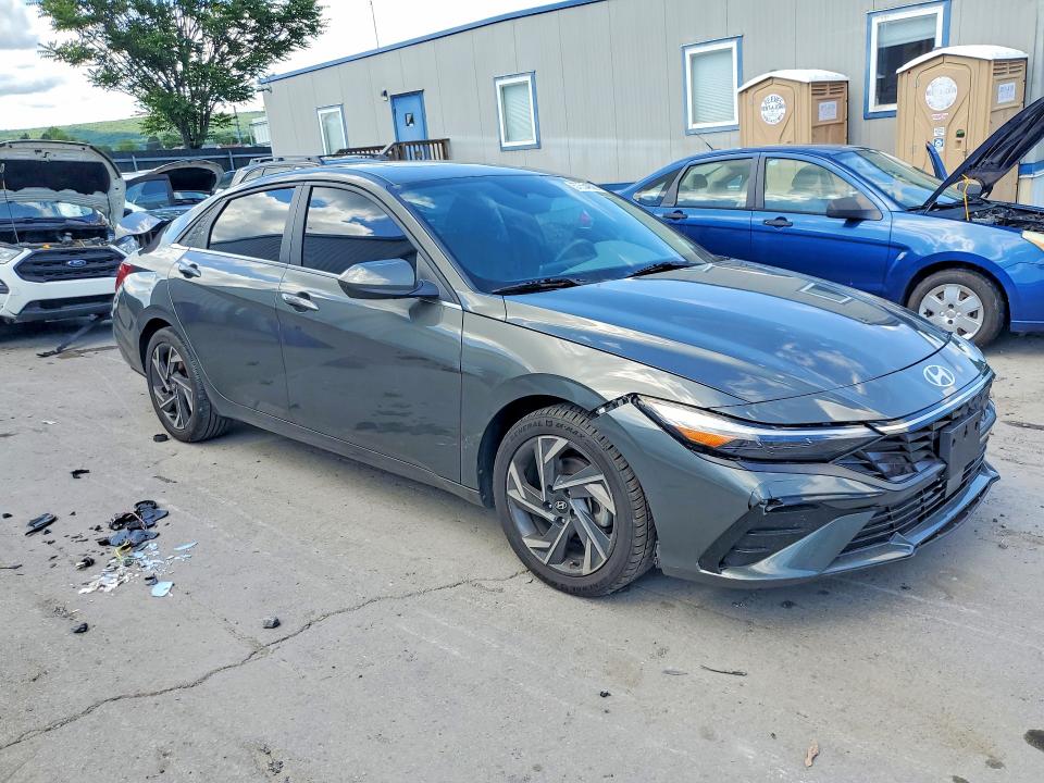 2024 Hyundai Elantra VIN KMHLS4DG0RU698522 COPART salvage auction — REAR END, Pa - Certificate Of Salvage, sold $6,300 on 2026-07-29 (photo 4)