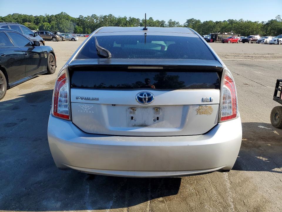 2014 Toyota Prius VIN JTDKN3DU8E0386800 COPART salvage auction — FRONT END, Ga - Cert Of Title-Salvage, sold $1,200 on 2026-07-27 (photo 6)