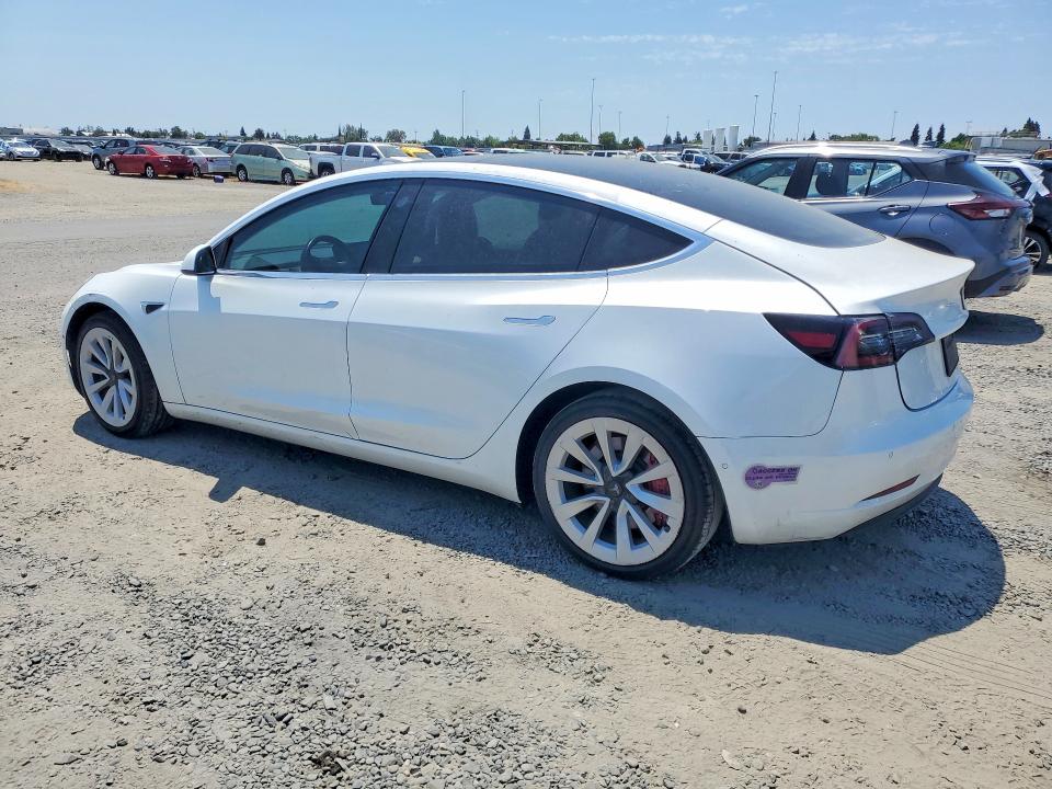 2019 Tesla Model 3 VIN 5YJ3E1EAXKF397131 COPART salvage auction — FRONT END, CA - SALVAGE CERTIFICATE, sold $5,400 on 2026-07-14 (photo 2)