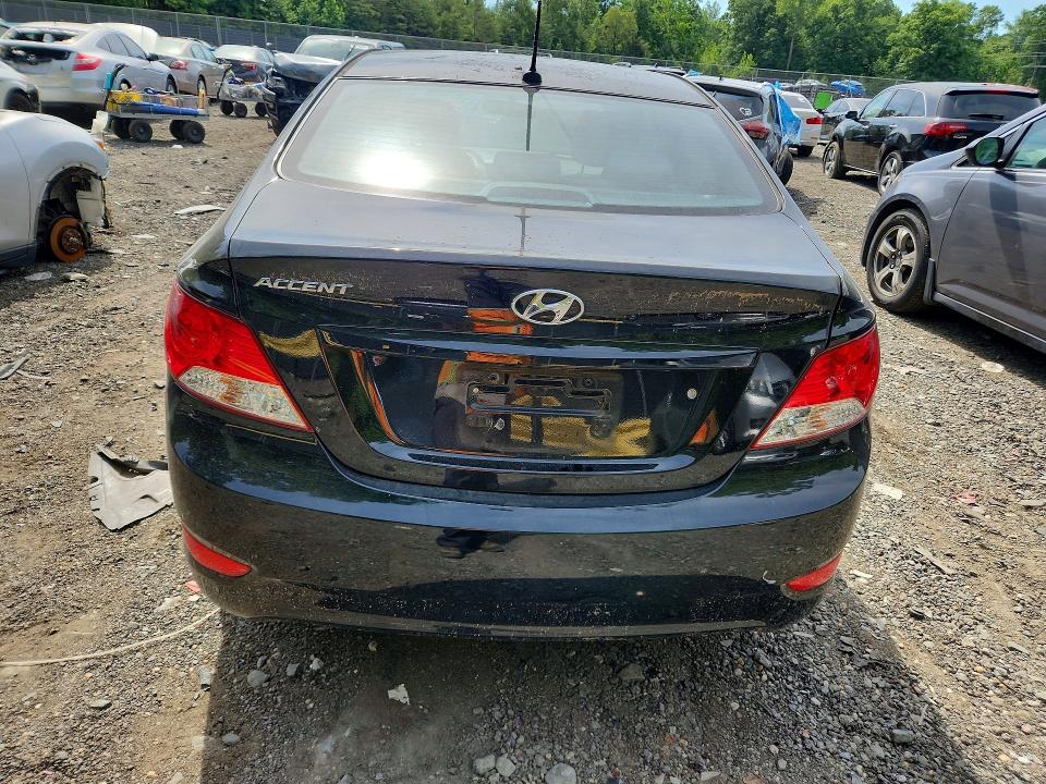 2014 Hyundai Accent VIN KMHCT4AE0EU778414 COPART salvage auction — FRONT END, Md - Cert Of Salvage < 75% Damage, sold $950 on 2026-07-10 (photo 6)