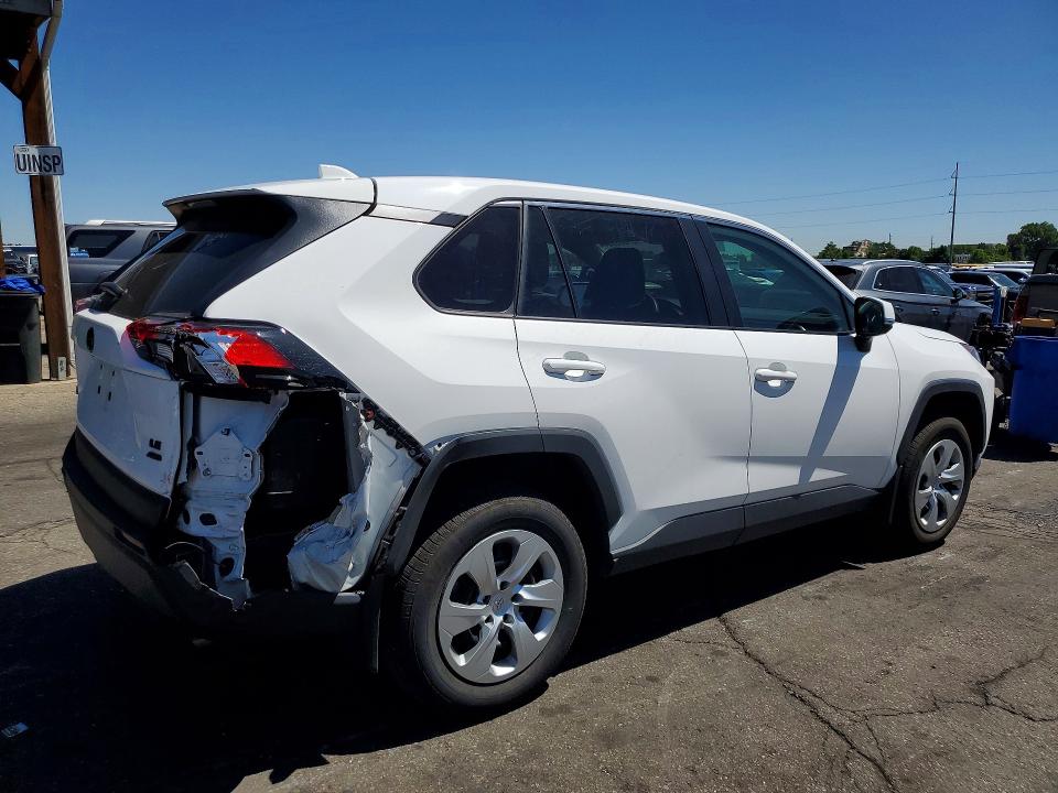 2022 Toyota Rav 4 VIN 2T3G1RFV3NC318525 COPART salvage auction — REAR END, Co - Public - Salvage Title, sold $11,200 on 2026-07-09 (photo 3)
