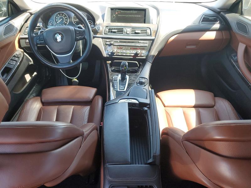 2014 BMW 6 series VIN WBA6B8C53ED452743 COPART salvage auction — MINOR DENT/SCRATCHES, In - Cert Of Title - Rebuilt Vehicl, sold $3,000 on 2026-07-09 (photo 8)