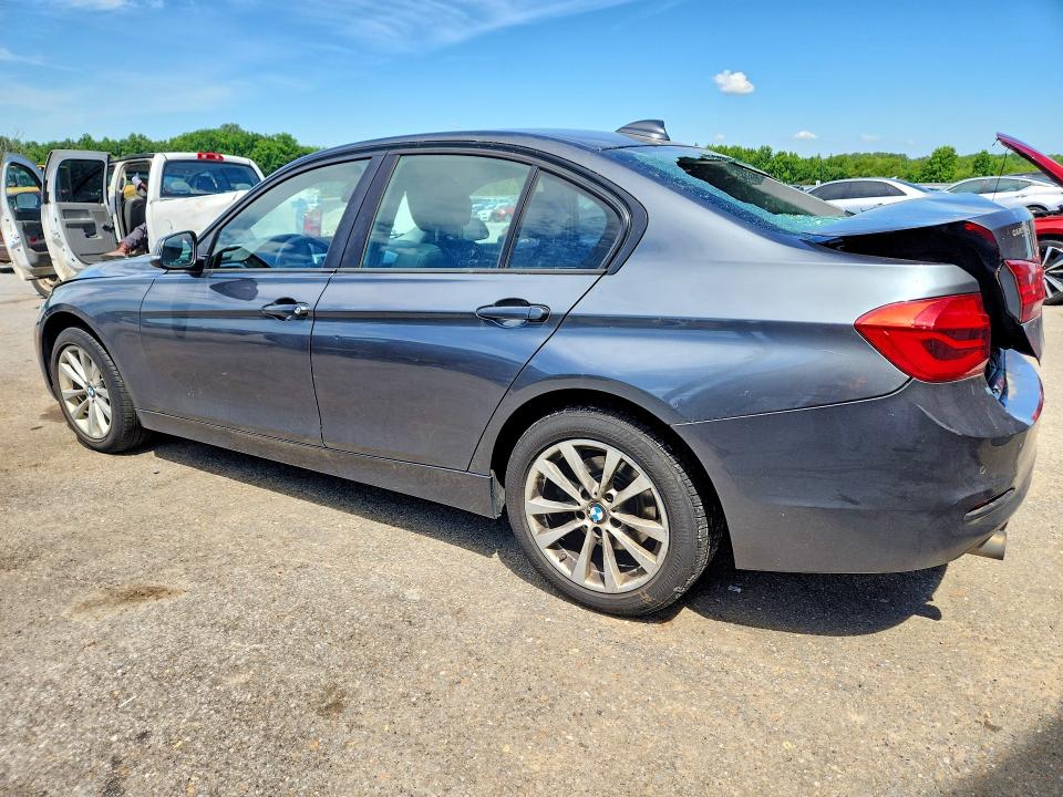 2017 BMW 3er VIN WBA8A9C57HK620109 COPART salvage auction — REAR END, TN - SALVAGE CERTIFICATE, sold $425 on 2026-07-28 (photo 2)