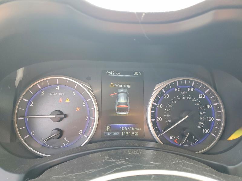 2016 Infiniti Q50 VIN JN1CV7AP0GM202054 COPART salvage auction — REAR END, Ca - Salvage Certificate, sold $2,650 on 2026-07-16 (photo 9)