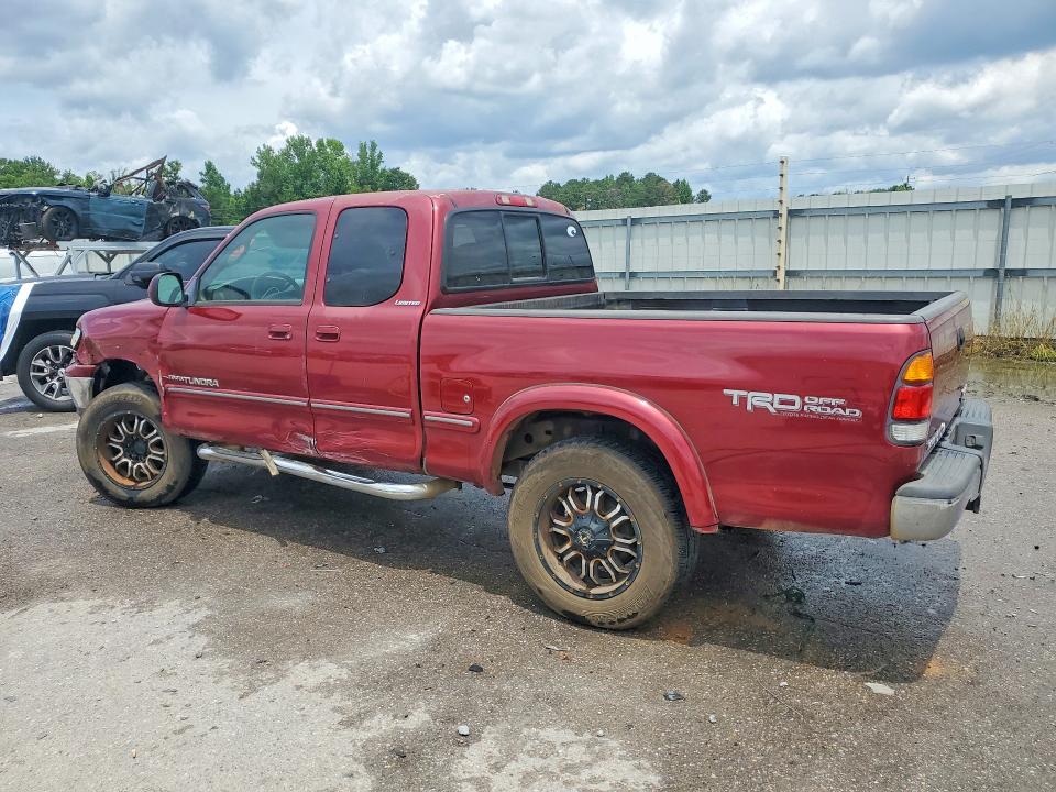 2001 Toyota Tundra VIN 5TBBT48171S192402 COPART salvage auction — FRONT END, AL - CERT OF TITLE-SALVAGE TITLE, sold $1,550 on 2026-07-16 (photo 2)