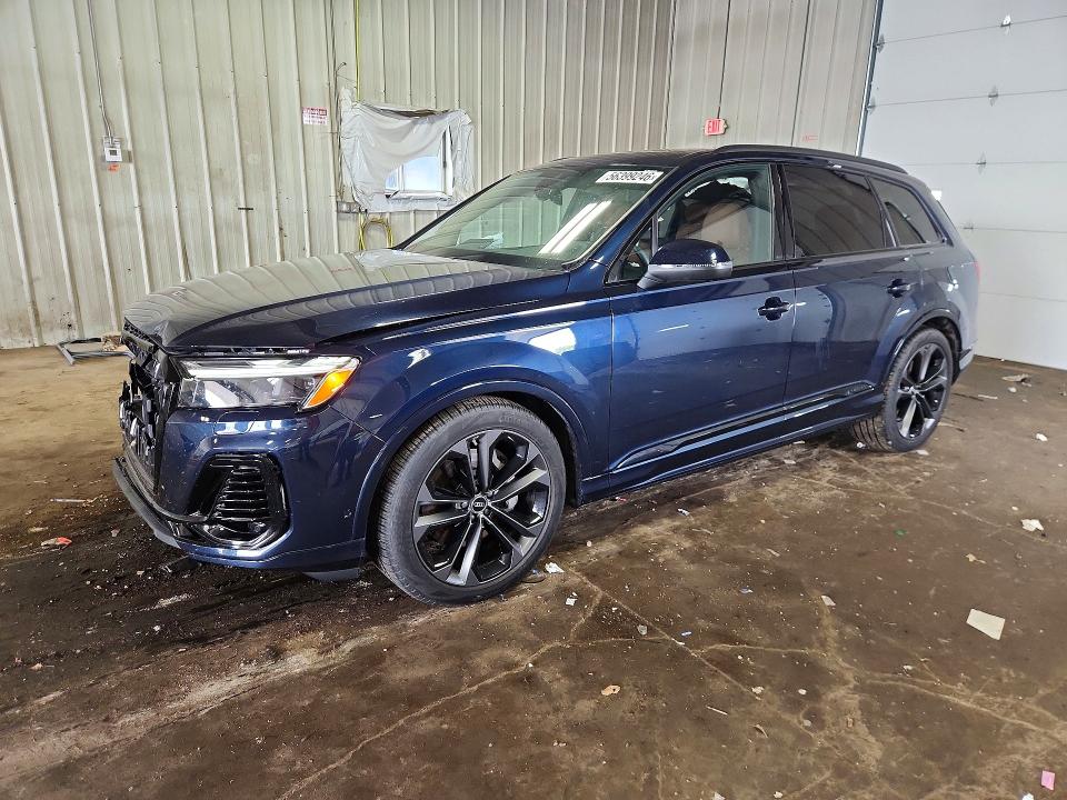 2026 Audi Q7 VIN WA1LVBF79TD001007 COPART salvage auction — FRONT END, Wi - Cert Of Title-Salvage Vehicle, sold $24,600 on 2026-07-06 (photo 1)