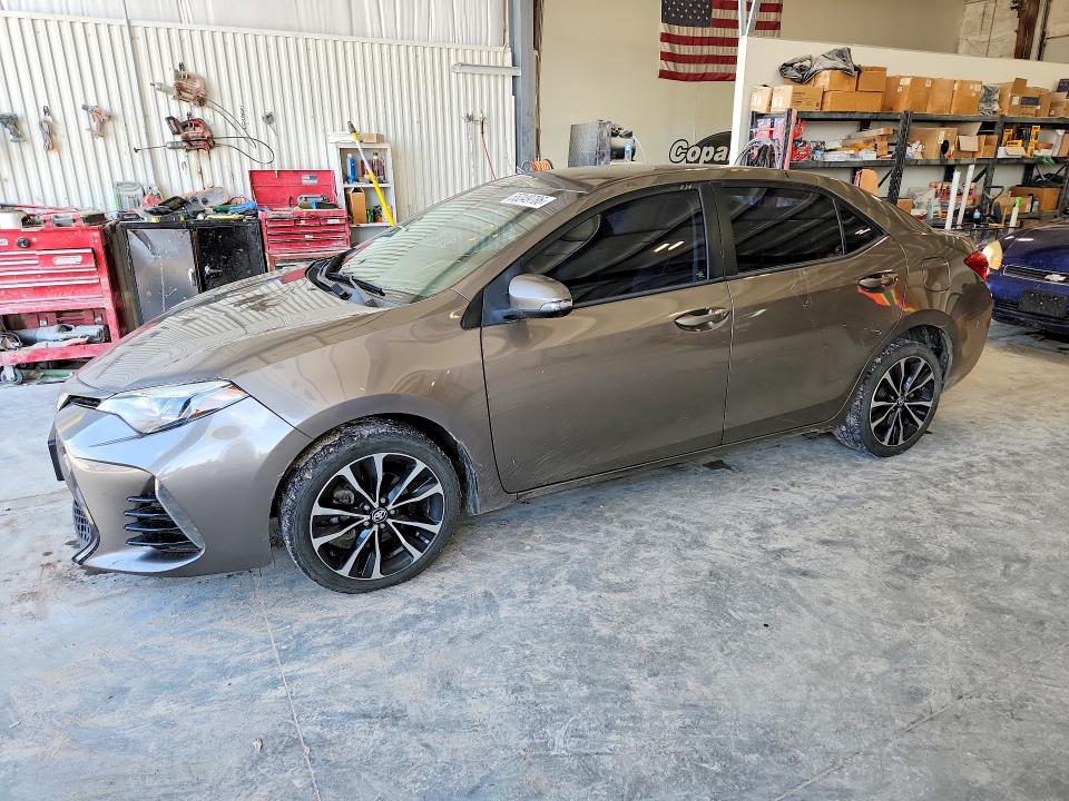 2017 Toyota Corolla VIN 5YFBURHE1HP681207 COPART salvage auction — HAIL, Ne - Cert Of Title-Salvage, sold $4,500 on 2026-07-07 (photo 1)