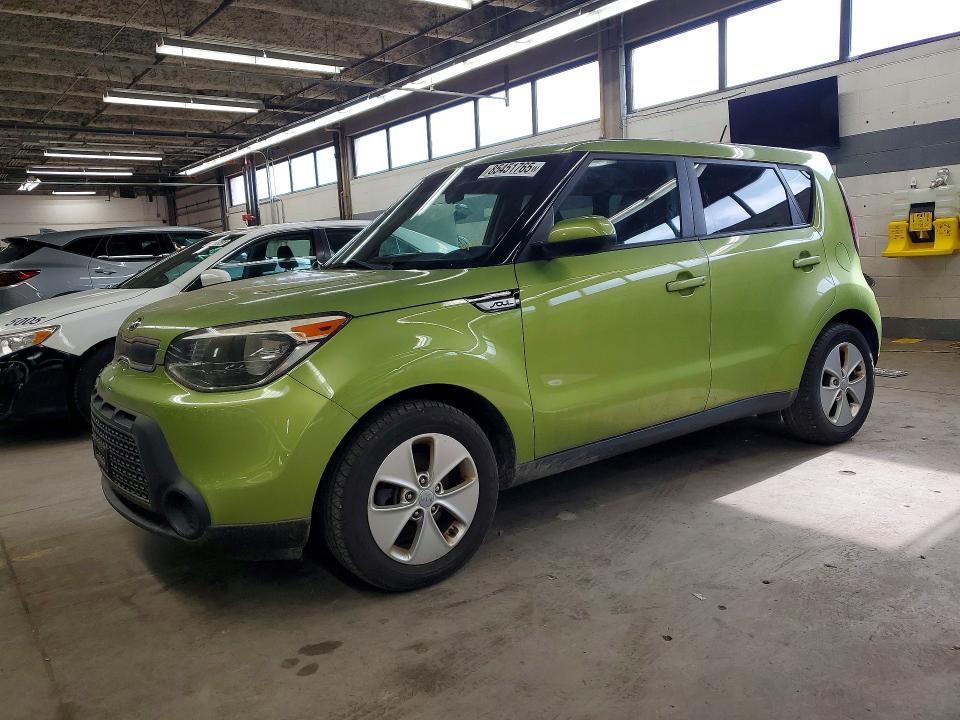 2015 Kia Soul VIN KNDJN2A22F7799880 COPART salvage auction — MINOR DENT/SCRATCHES, Il - Certificate Of Title, sold $575 on 2026-07-08 (photo 1)