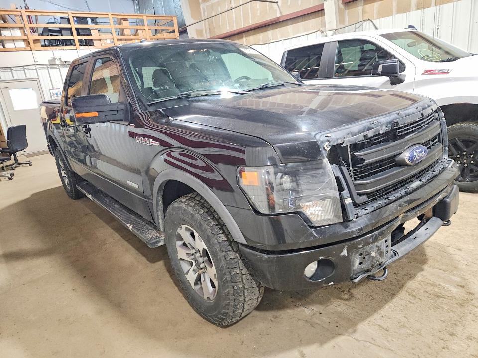 2013 Ford F-150 VIN 1FTFW1ET6DFD73919 COPART salvage auction — FRONT END, Ak - Bill Of Sale- Salvage, sold $3,250 on 2026-08-04 (photo 4)