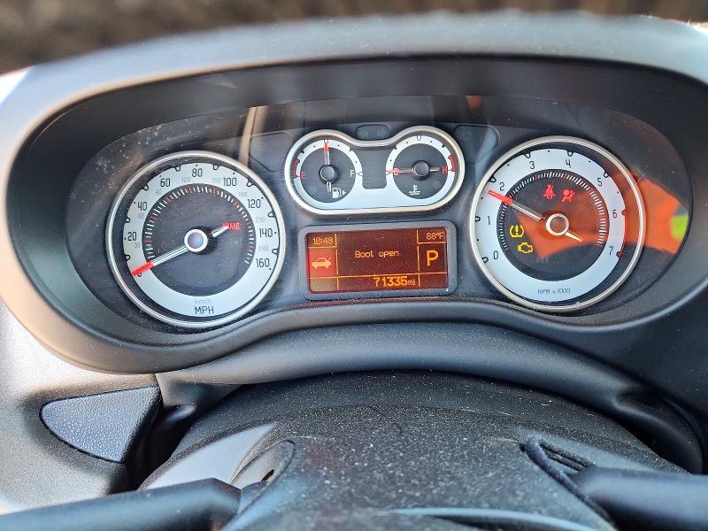 2014 Fiat 500 VIN ZFBCFADH4EZ017987 COPART salvage auction — FRONT END, CA - SALVAGE CERTIFICATE, sold $10 on 2026-07-27 (photo 9)