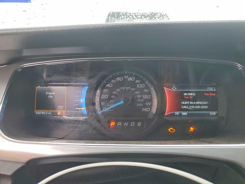 2018 Ford Taurus VIN 1FAHP2E83JG136761 COPART salvage auction — SIDE, Tx - Salvage Vehicle Title, sold $950 on 2026-07-09 (photo 9)