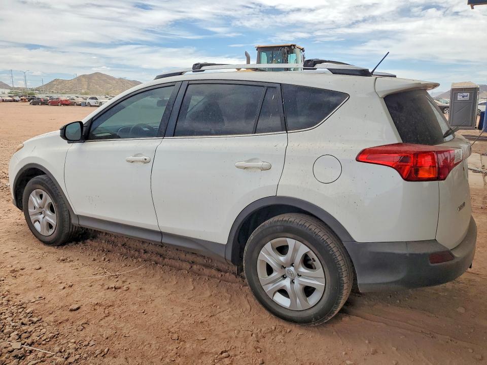 2014 Toyota Rav4 VIN JTMZFREV6ED035012 COPART salvage auction — MINOR DENT/SCRATCHES, AZ - CERTIFICATE OF TITLE, sold $3,550 on 2026-07-14 (photo 2)