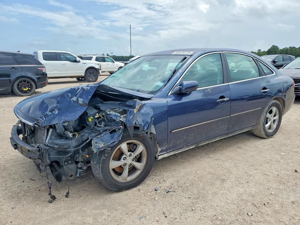2007 Hyundai Azera VIN KMHFC46F37A143321 COPART salvage auction — FRONT END, Tx - Salvage Vehicle Title, sold $150 on 2026-07-14 (photo 1)