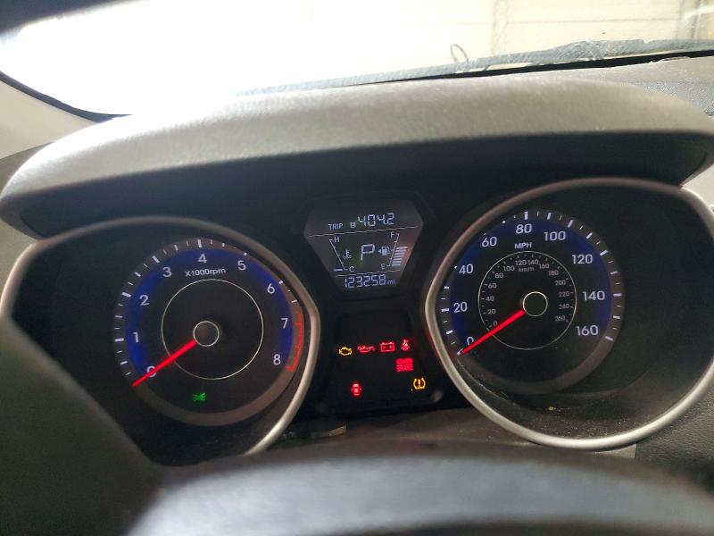 2016 Hyundai Elantra VIN KMHDH4AE2GU483422 COPART salvage auction — ROLLOVER, Salvage Title, sold $175 on 2026-07-21 (photo 9)