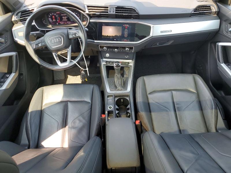 2020 Audi Q3 VIN WA1DECF34L1013980 COPART salvage auction — FRONT END, Ny - Mv-907A Salvage Certificate, sold $11,400 on 2026-07-06 (photo 8)