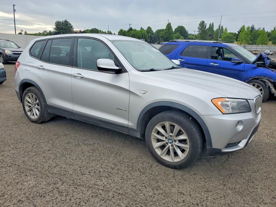 2013 BMW X3 VIN 5UXWX9C58D0A23146 COPART salvage auction — SIDE, Or - Salvage Title Certificate, sold $1,100 on 2026-07-20 (photo 4)