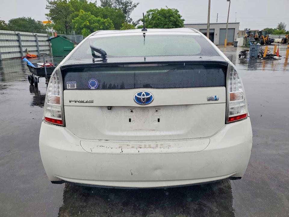 2010 Toyota Prius VIN JTDKN3DU0A0196225 COPART salvage auction — FRONT END, FL - CERT OF TITLE SLVG REBUILDABLE, sold $1,850 on 2026-07-20 (photo 6)