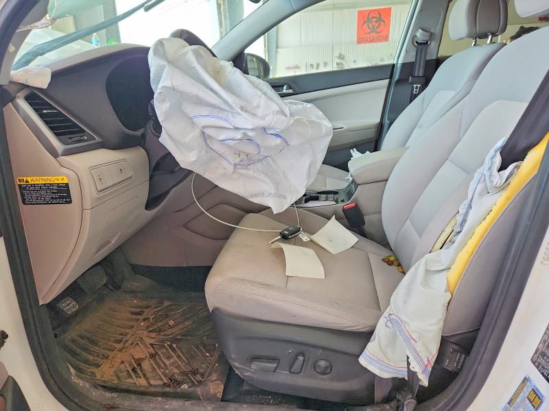 2018 Hyundai Tucson VIN KM8J3CA42JU798764 COPART salvage auction — FRONT END, Ne - Cert Of Title-Salvage, sold $850 on 2026-07-14 (photo 7)