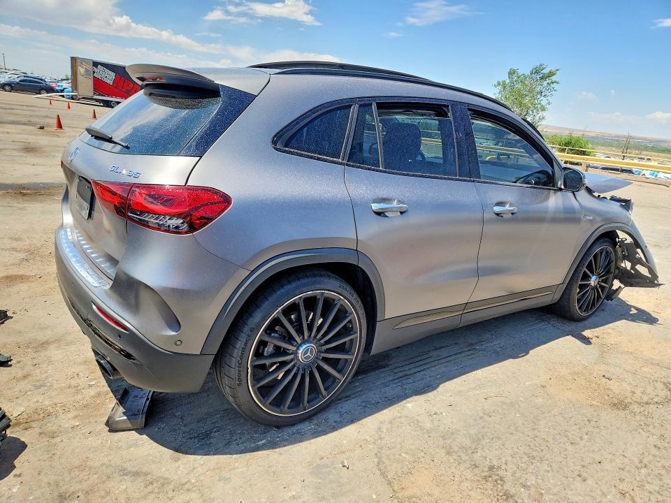2021 Mercedes-benz Gla-klasse amg VIN W1N4N5BB4MJ265852 COPART salvage auction — FRONT END, Nm - Cert Of Title-Salvage, sold $400 on 2026-07-09 (photo 3)