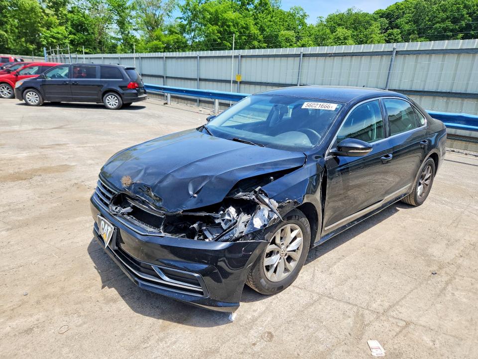 2016 Volkswagen VIN 1VWAT7A37GC045908 COPART salvage auction — FRONT END, PA - CERTIFICATE OF SALVAGE, sold $425 on 2026-07-02 (photo 1)