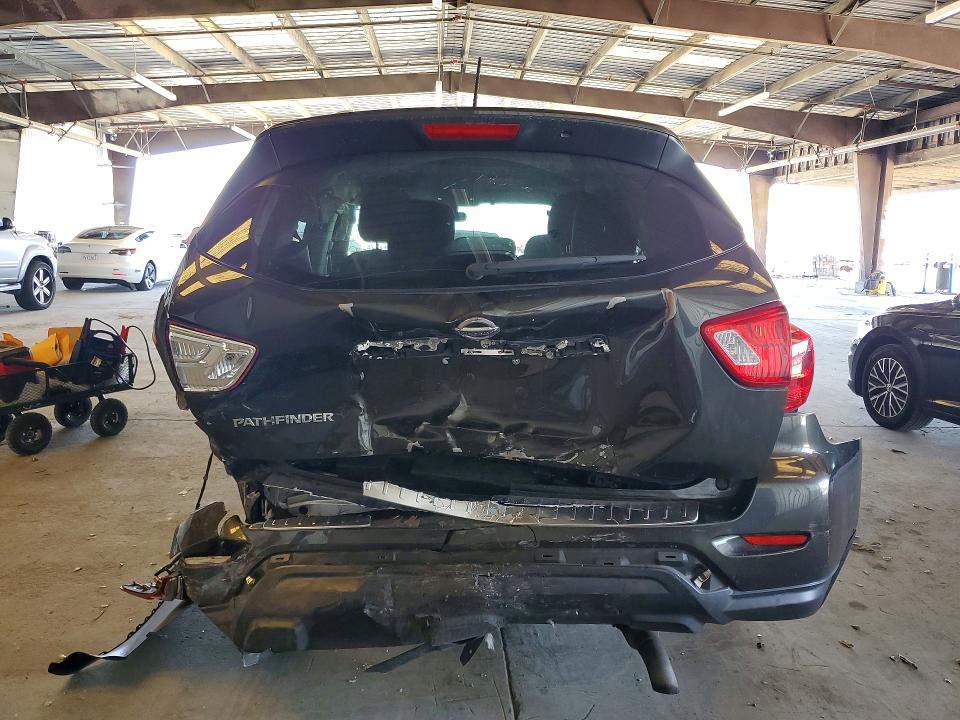 2017 Nissan Pathfinder VIN 5N1DR2MN3HC635647 COPART salvage auction — REAR END, Ca - Salvage Certificate, sold $1,250 on 2026-07-09 (photo 6)