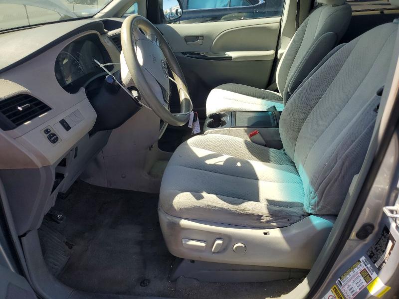 2014 Toyota Sienna VIN 5TDJK3DCXES077807 COPART salvage auction — ALL OVER, Ca - Dis/Dlr/Exp Only Clean Title, sold $950 on 2026-07-13 (photo 7)