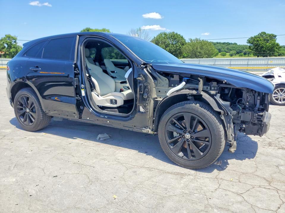 2024 Jaguar VIN SADCT2EX4RA732200 COPART salvage auction — FRONT END, Tn - Salvage Certificate, sold $14,900 on 2026-08-03 (photo 4)