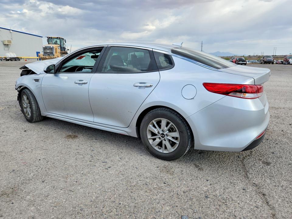 2018 Kia Optima VIN 5XXGT4L31JG180298 COPART salvage auction — FRONT END, Az - Cert Of Title - Salvage, sold $500 on 2026-07-06 (photo 2)