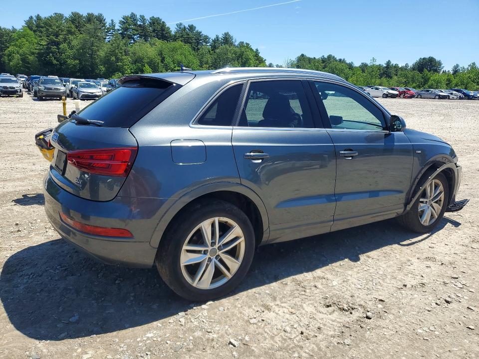 2018 Audi Q3 VIN WA1JCCFS5JR009435 COPART salvage auction — FRONT END, Ma - Cert Of Title-Salvage, sold $6,400 on 2026-07-09 (photo 3)