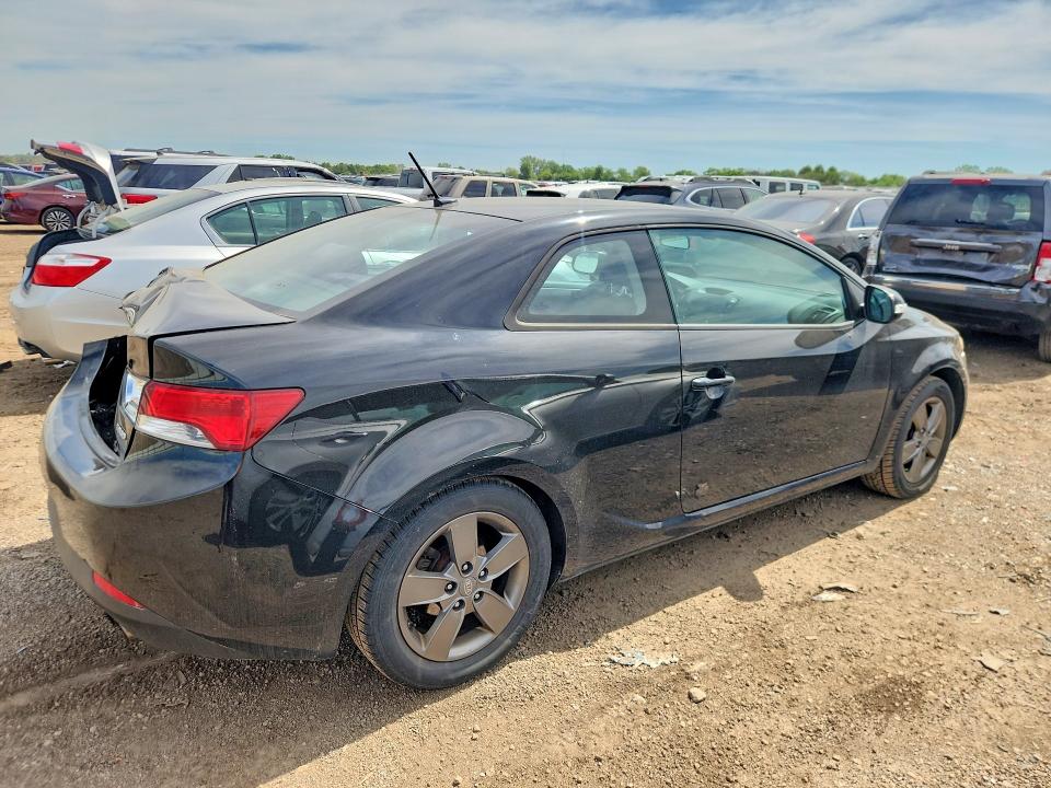 2010 Kia Forte VIN KNAFU6A2XA5251563 COPART salvage auction — REAR END, Il - Salvage Certificate, sold $400 on 2026-07-14 (photo 3)