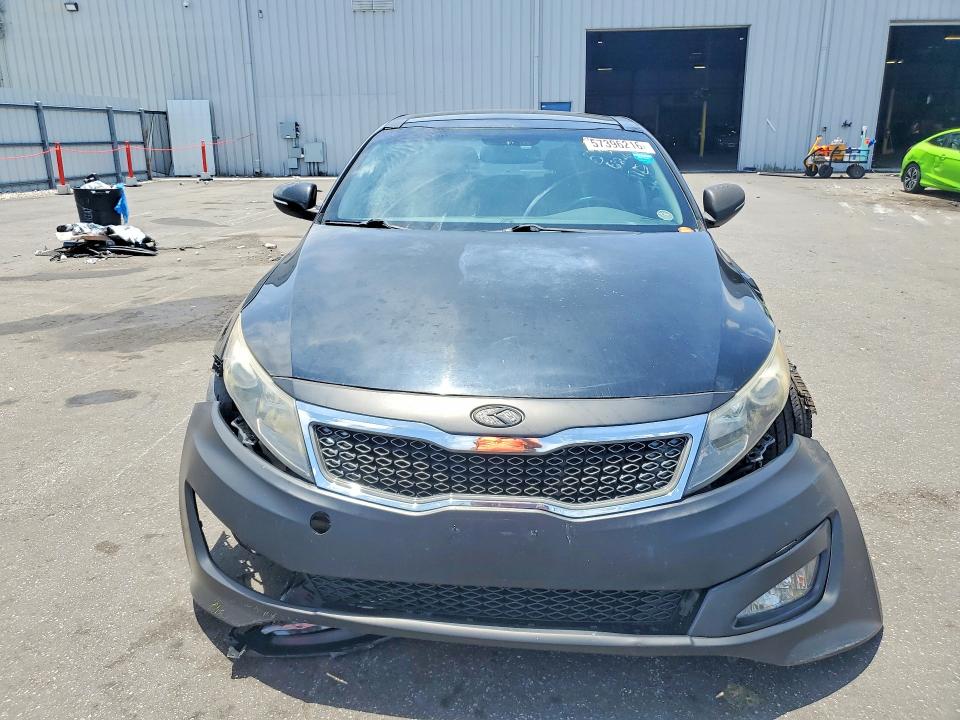 2012 Kia VIN 5XXGR4A64CG059585 COPART salvage auction — FRONT END, Fl - Cert Of Title Slvg Rebuildable, sold $800 on 2026-07-06 (photo 5)