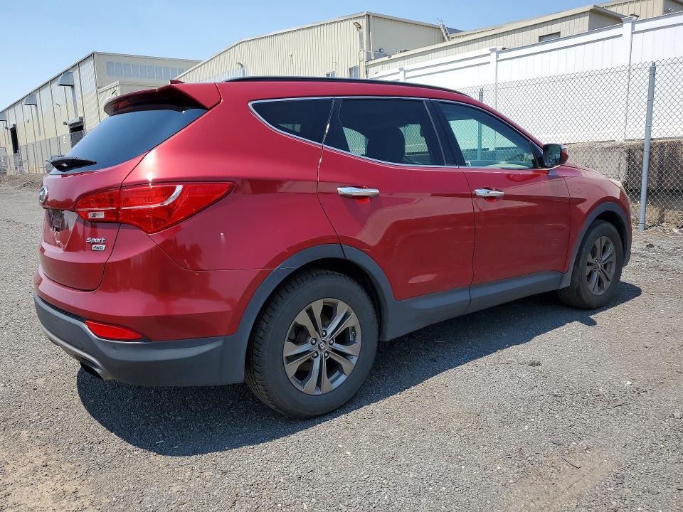 2014 Hyundai Santa fe VIN 5XYZUDLB6EG232474 COPART salvage auction — SIDE, CT - CERTIFICATE OF TITLE, sold $1,850 on 2026-07-16 (photo 3)