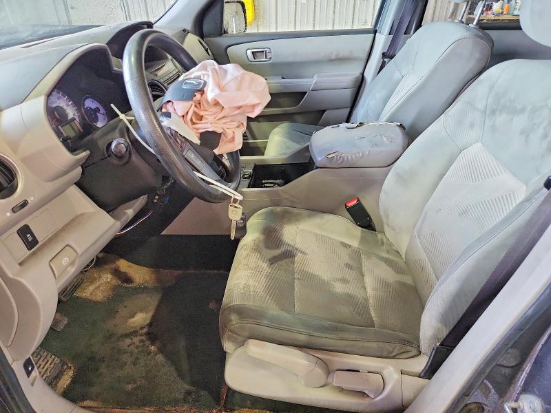 2013 Honda VIN 5FNYF4H23DB069433 COPART salvage auction — FRONT END, NY - MV-907A SALVAGE CERTIFICATE, sold $425 on 2026-07-06 (photo 7)