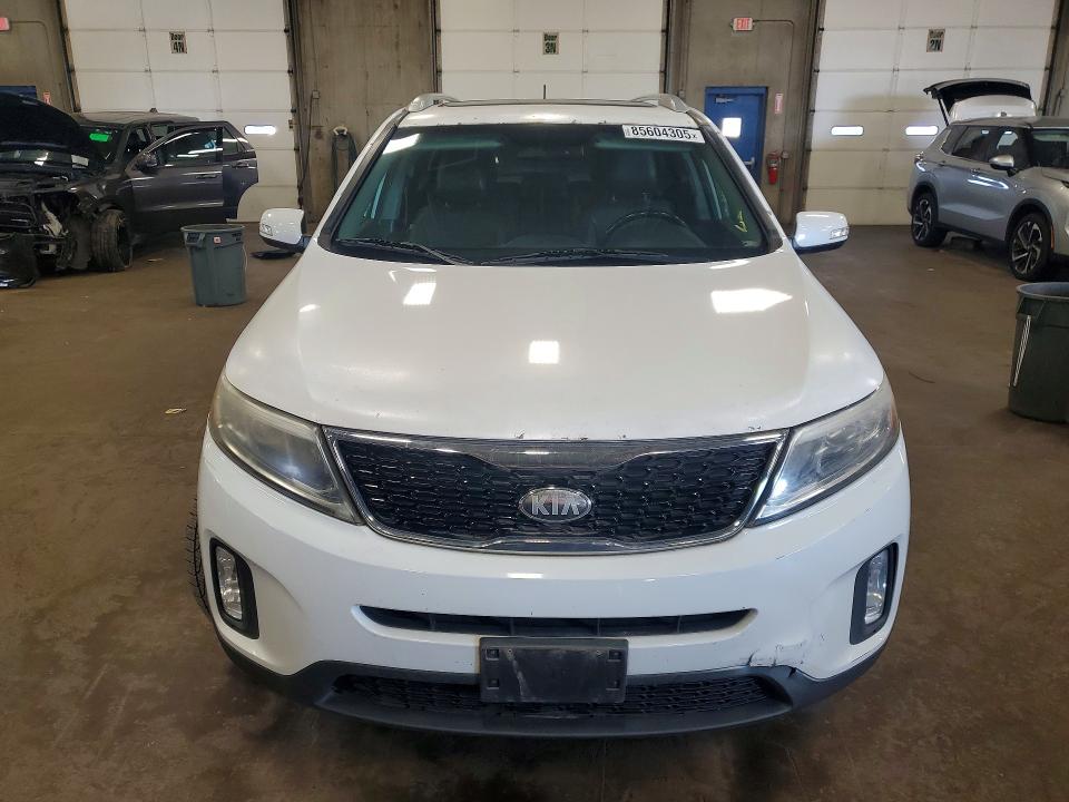 2014 Kia Sorento VIN 5XYKTCA69EG449862 COPART salvage auction — FRONT END, Mn - Certificate Of Title, sold $2,418 on 2026-07-02 (photo 5)